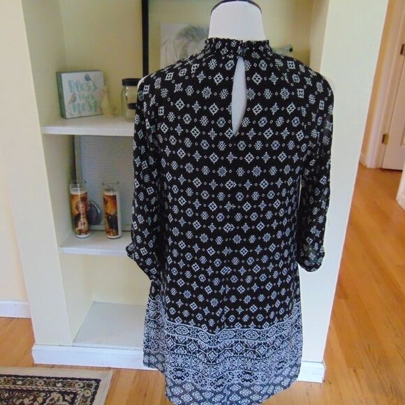 *257 Speechless Color Shoulder Tunic Dress - Picture 3 of 8